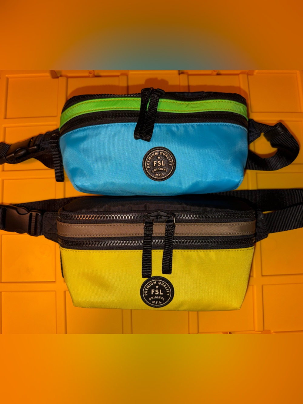 FOSSIL Buckner Waistpack Belt Bag Pouch Set